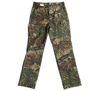 Cabelas Camo Saddle-cloth Warm Outdoor Burr Proof Cargo Pants Gorocore USA NEW
